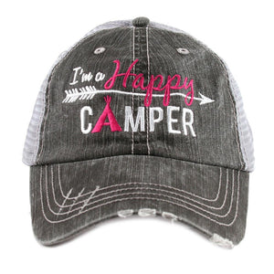 I'm a Happy Camper Hat